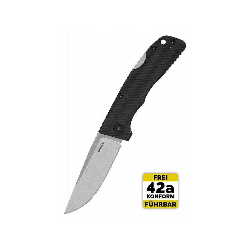Couteau de poche Schnitzel KGAR, noir