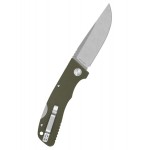 KVAR Schnitzel coltello da tasca, verde