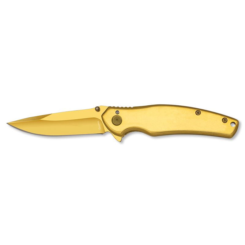 Albainox Golden Pocket Knife