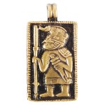 Scandinavian Amulet, Vendel Period Pendant, 6th-7th Century