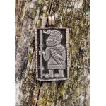 Amulette scandinave, pendentif d’époque Vendel, VIe-VIIe siècles