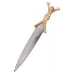 Pugnale celtico con elsa e pomo in forma umana