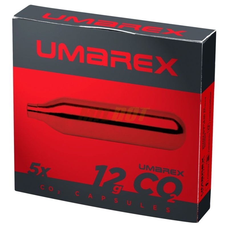 BUSTA DA 5 CAPSULE DI CO2 DA 12 GR