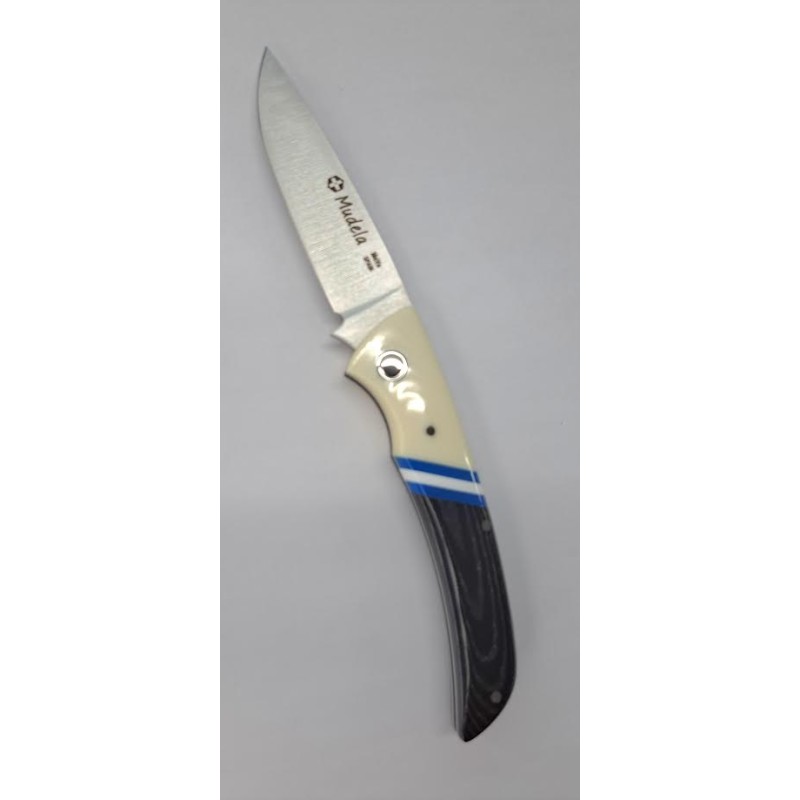 Couteau de poche Mudela « Micarta Negra Bandera Argentina »