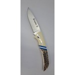 MUDELA AL "Argentine Flag Deer Antler" Pocket Knife
