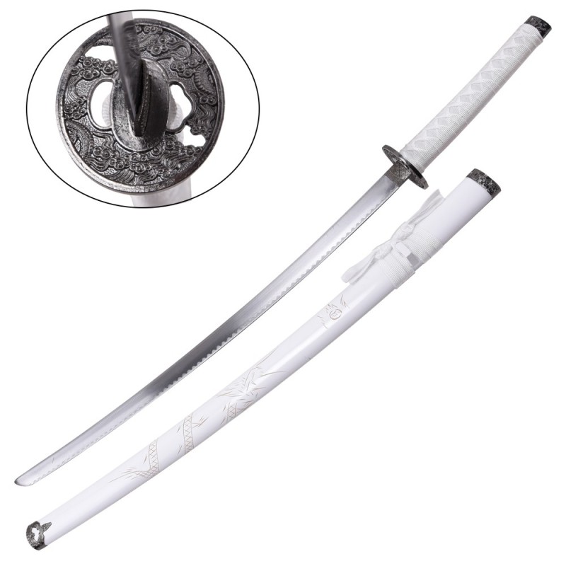 KATANA BLANCA DECORATIVA