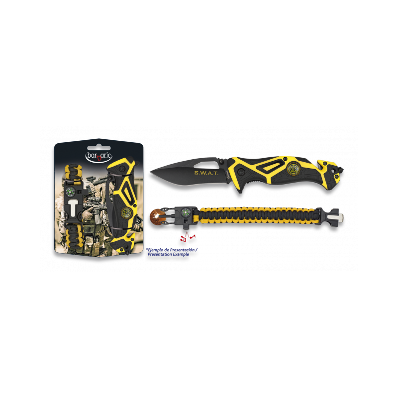 SWAT FOS Messerset + Paracord