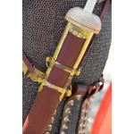 Pompeia Gladius espada com bainha escura e correia