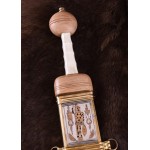 Xanten Roman Gladius espada com bainha, século III.