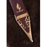 Xanten Roman Gladius espada com bainha, século III.