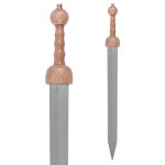 Romano tipo Pompeia gladius com bainha, século 1.