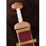 Spada romana Gladius tipo Magonza con fodero, I secolo.