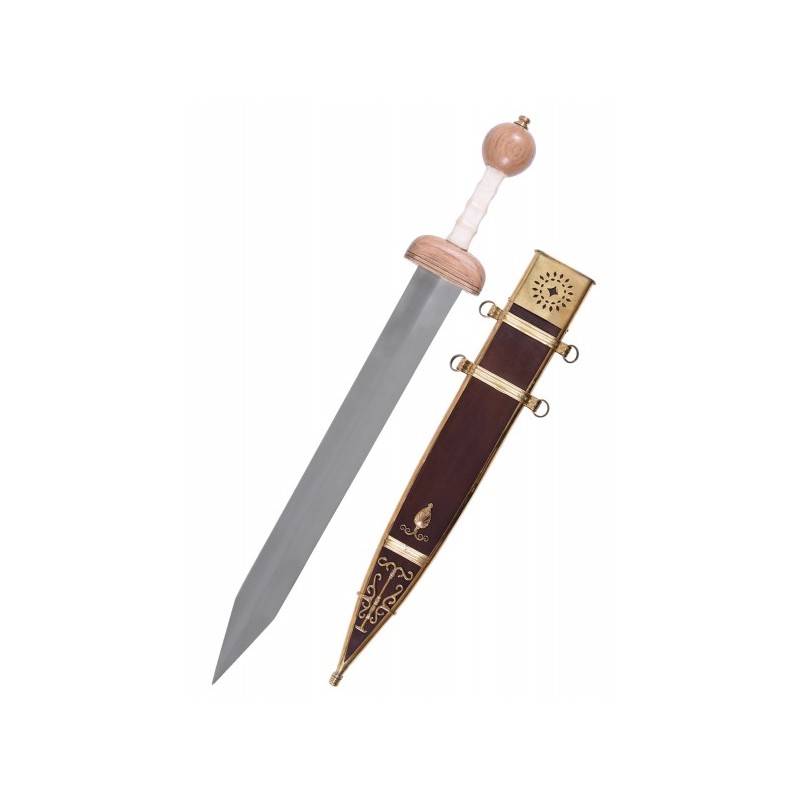 Römischer Legionär Gladius Schwert mit Scheide, erstes Jahrhundert.