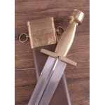 Espada hoplita griega con vaina