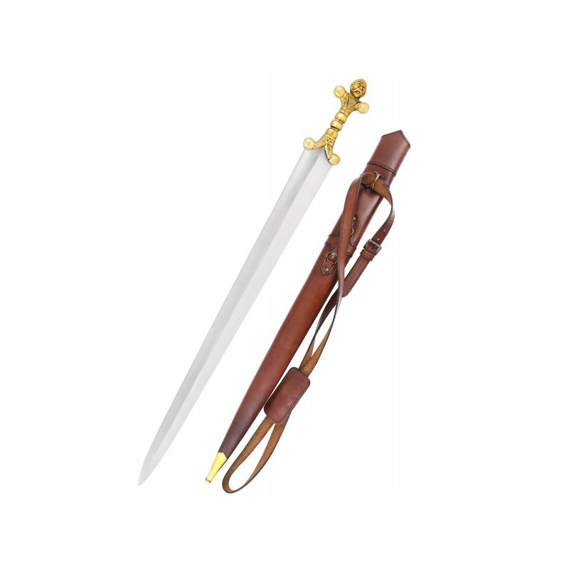 Épée longue celtique avec fourreau