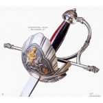 ÉPÉE DE MOUSQUETAIRE. NICKEL.