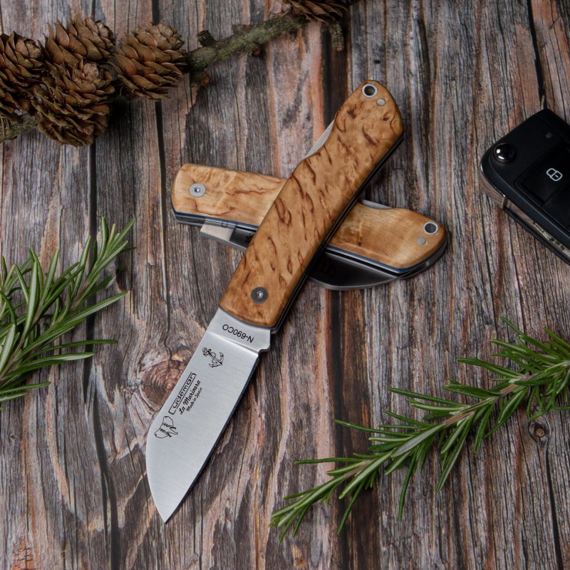 Cudeman 386-D Seemannsmesser aus Birke