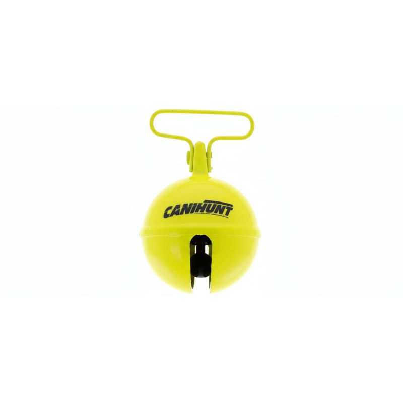 Cascabel Canihunt para Collar hasta 25mm - ø 2,4 cm - Amarillo