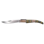 Coltello a cricchetto Third legno d'acero N53N