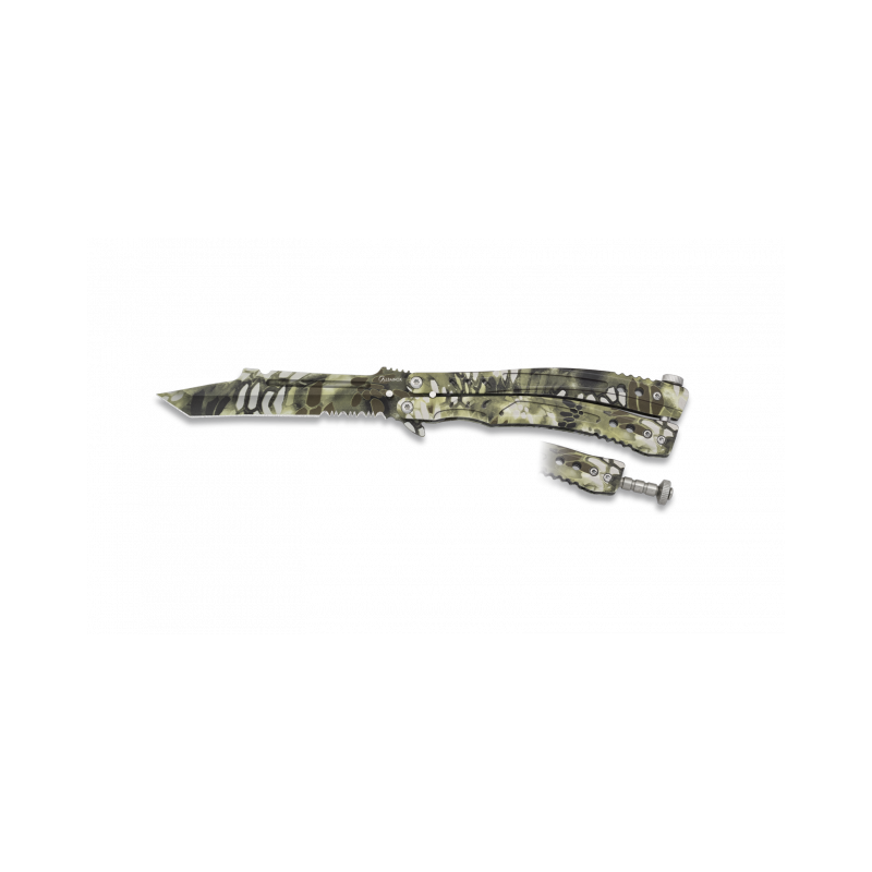 Albainox balisong green ptn blade 105 cm