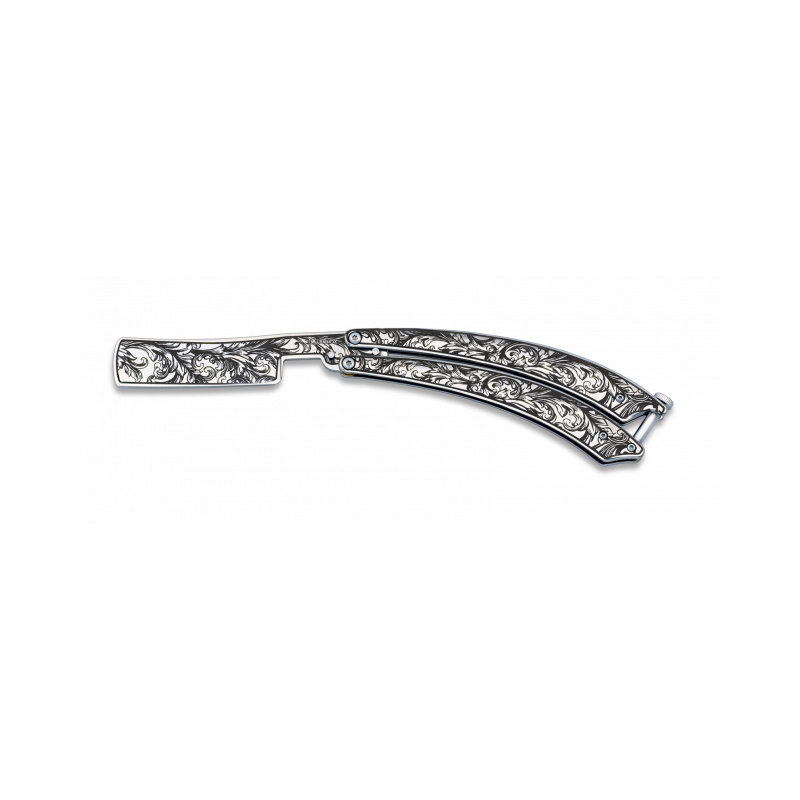 Albainox Coltello da barbiere a ventaglio. 10.6