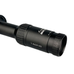 Visor  ADLER 1-4x24 30mm. Ret. Fibra Ultra Iluminada