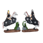Cavallo Bianco Spada Templare Nera