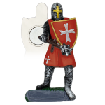 Roter Templer Ritter Harz Magnet