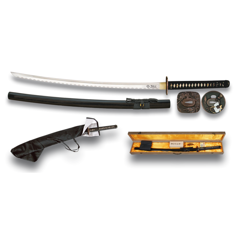 Katana TOLE10 funzionale, con accessori