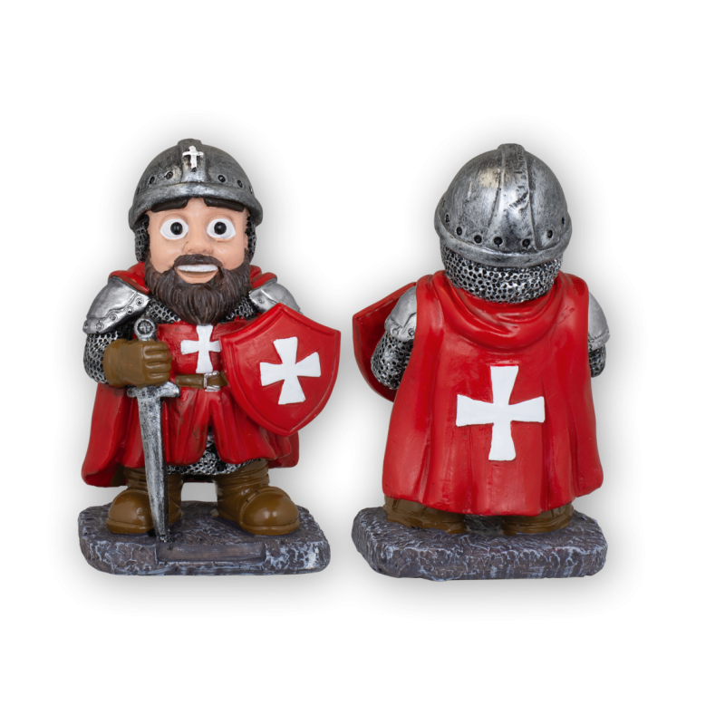 Resin Templar "MGT" with red faces and sword