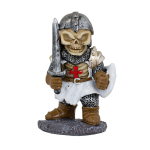 Templario resina "DEATH MGT" blanco con espada