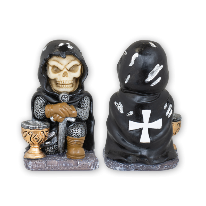 Templario resina "DEATH MGT" negro con caliz