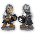 Black Resin Templar "DEATH MGT" with Sword