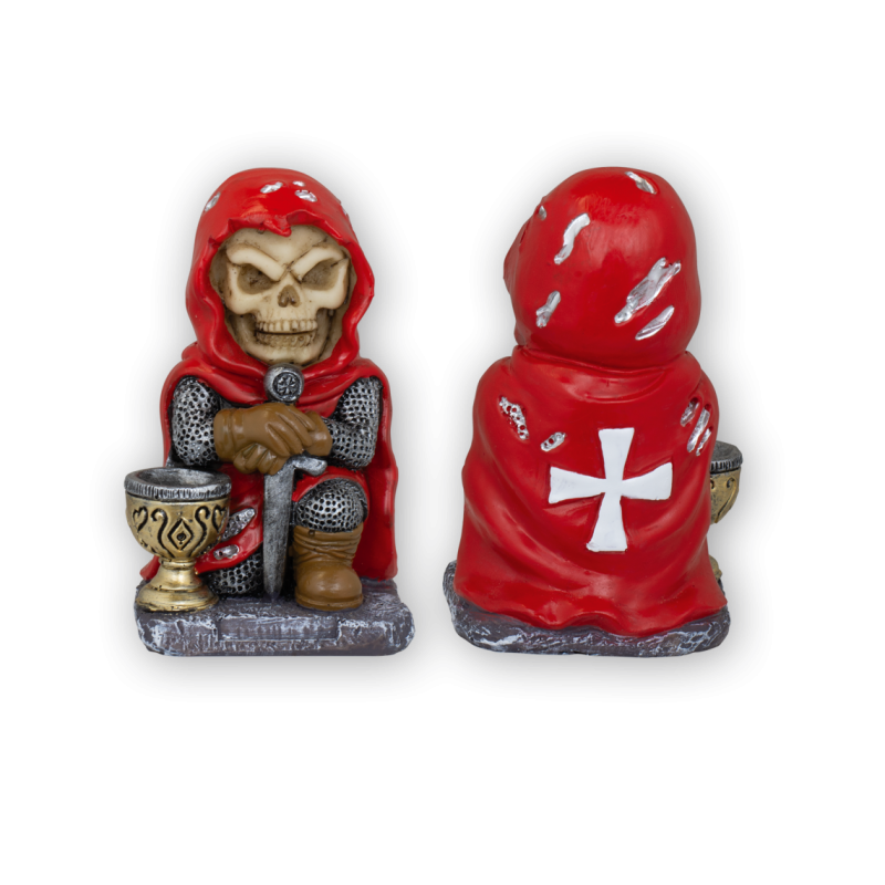 Templario resina "DEATH MGT" rojo / caliz