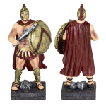 Figura del guerriero greco TOLE10. H. 8 cm