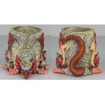 Portalápices de Resina Dragón Rojo