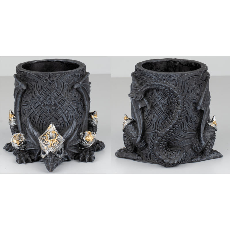 Harz Bleistifthalter Dragon Grey