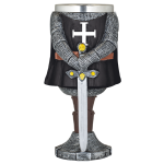 Taça de ornamentação templária