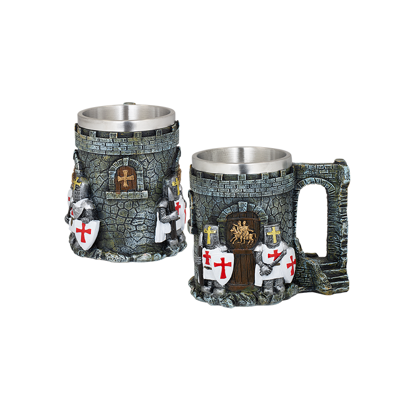 XL Harzbecher Schloss mit Templern