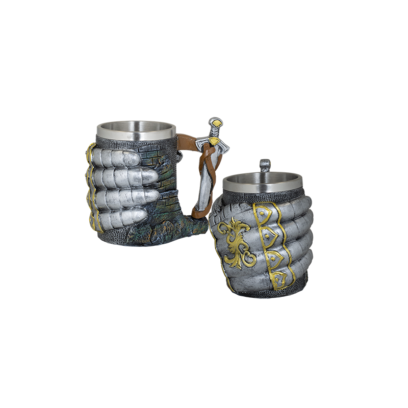 Taza Resina XL Armadura Cotas