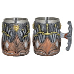 XL Caneca de Espadas de Resina