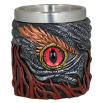 Tole10 resin shot glass.