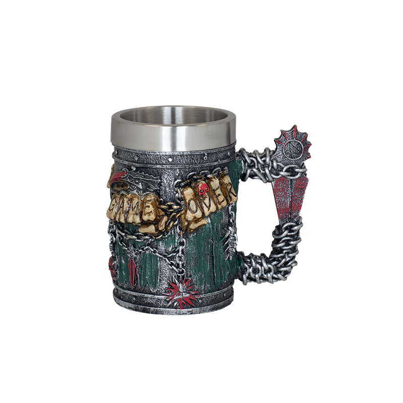 Mug ornement en résine GAME OVER XXL