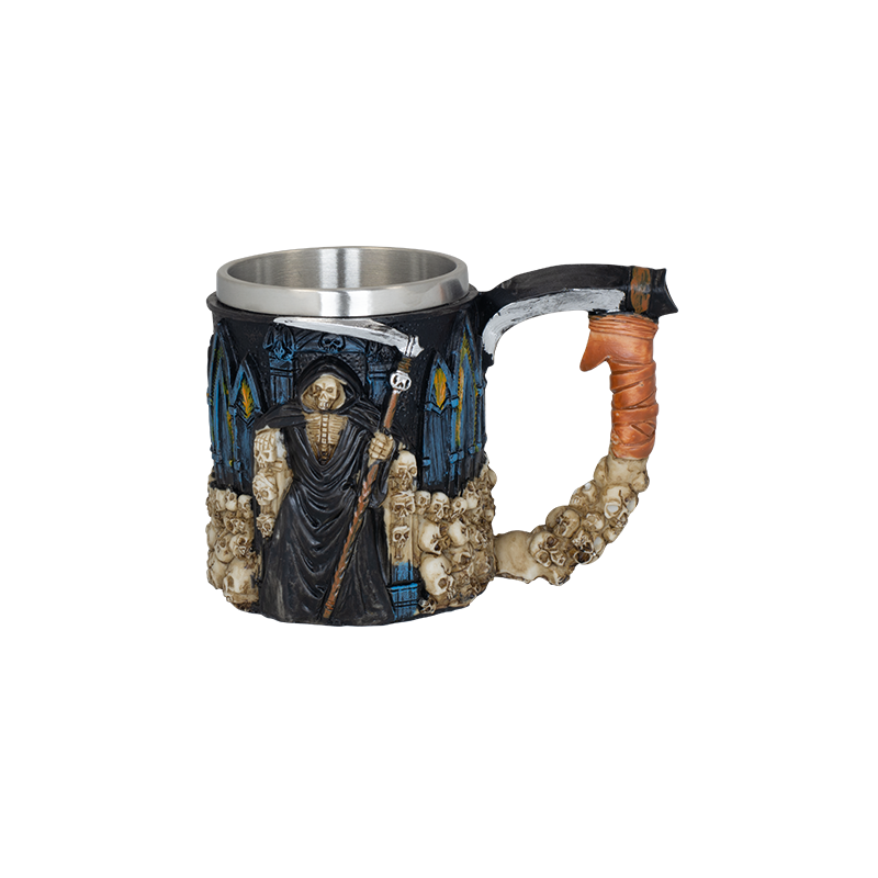 Tazza in resina ornamentale SCYTHE TOLE10