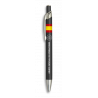 Boligrafo aluminio color negro. GEO