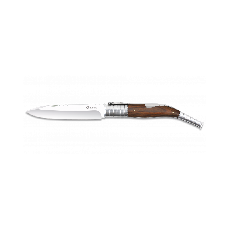 N. Classic Albainox Rotes Holz.H16 cm