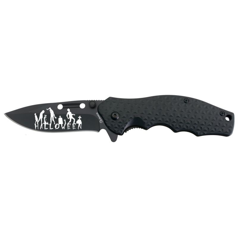 Coltello Halloween Nero Albainox