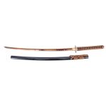 Katana Funcional bañada en titanio