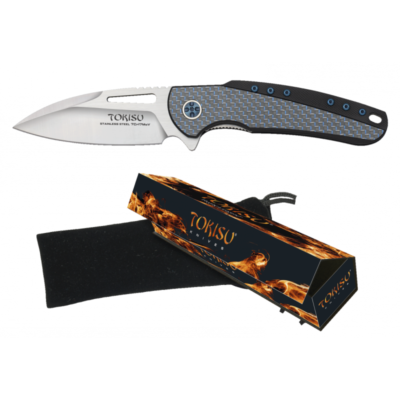 Tokisu CNC / G10 / Carbon Fiber Folding Knife