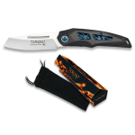 Rasoir Tokisu. Acier D2. Roulements CNC